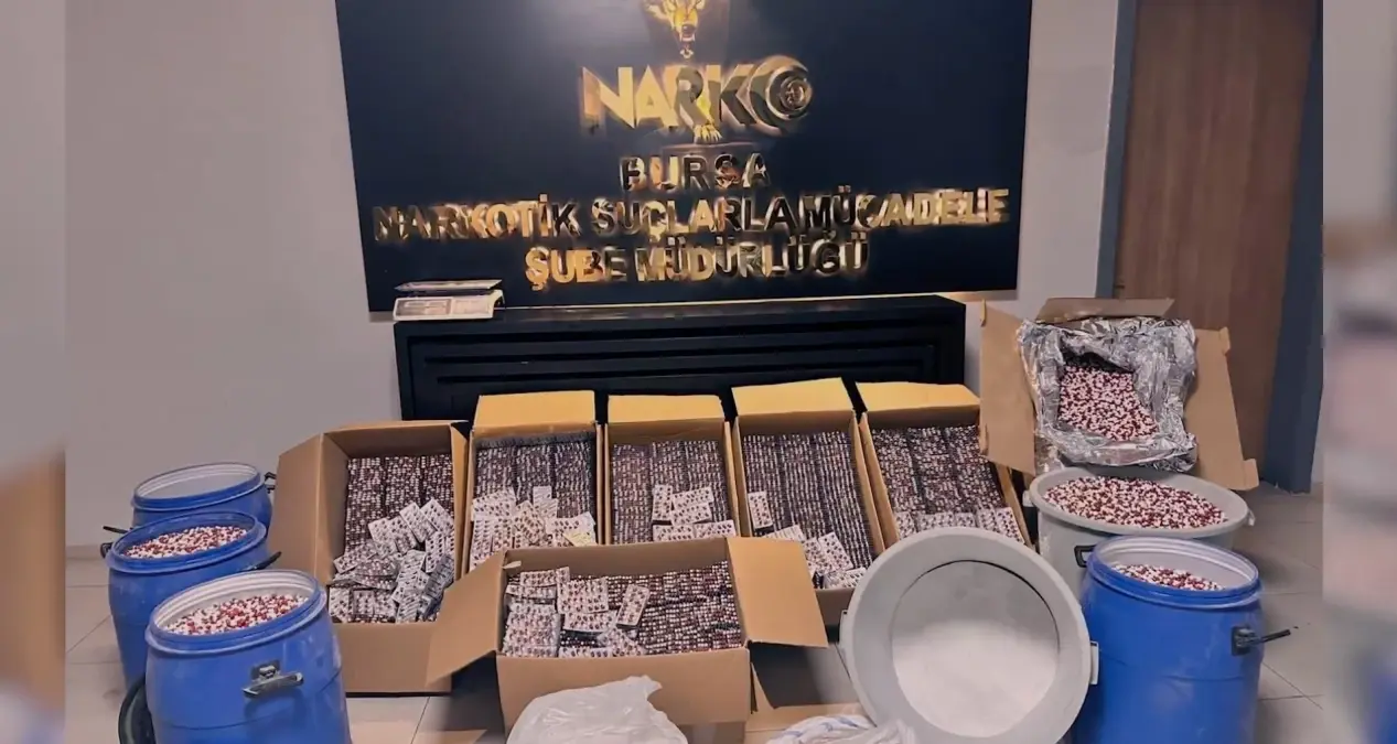bursada uyusturucu operasyonu 300 bin hap ele gecirildi dxgctD1m