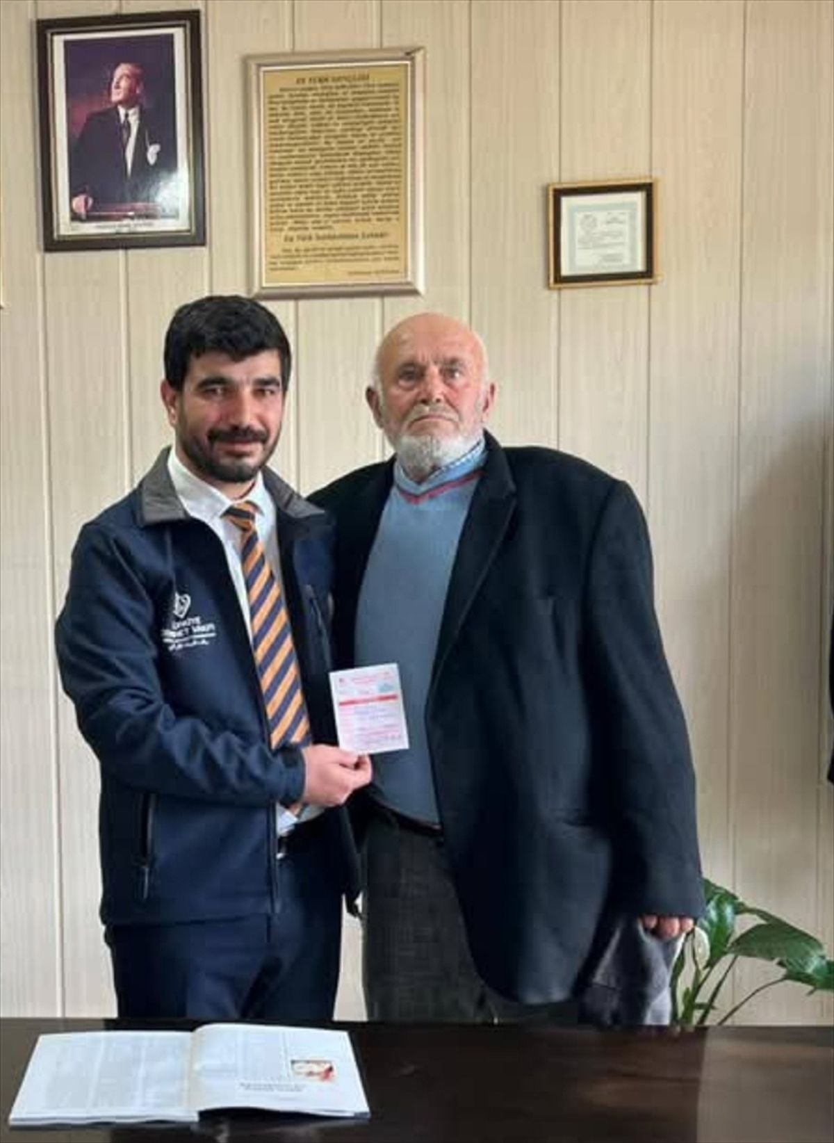 Nallıhan’da Şehit Babasından Türkiye Diyanet Vakfı’na Anlamlı Kurban Bağışı
